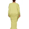Best Sale Andrea Iyamah Tibara Kaftan Dress-Lime