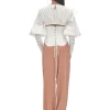 Store Andrea Iyamah Tula White Corset Top