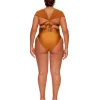 Hot Andrea Iyamah Ubu Bikini-Sand