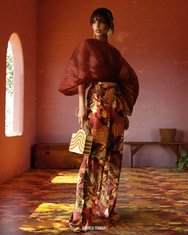 Online Andrea Iyamah Uchi Pants-Kola Print