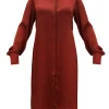 Cheap Andrea Iyamah Uchi Tunic-Chocolate
