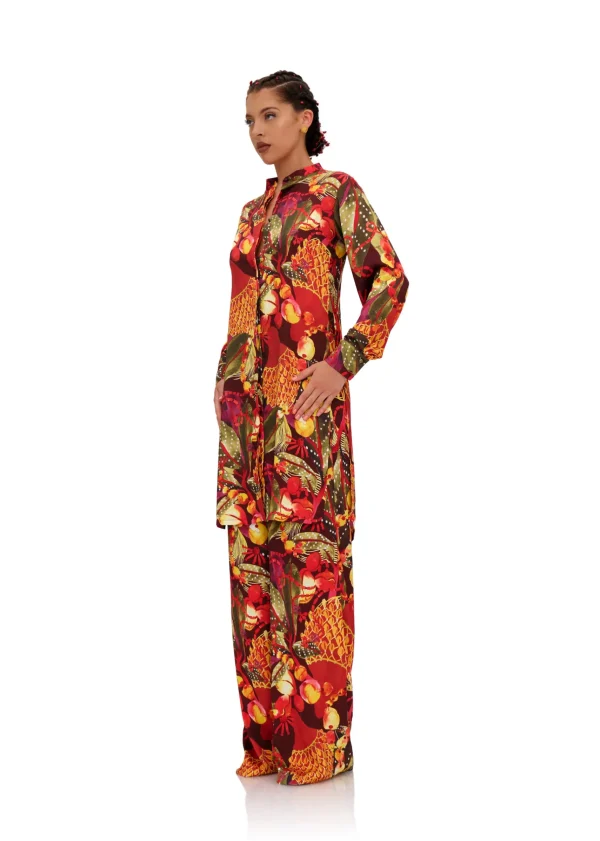 Best Sale Andrea Iyamah Uchi Tunic-Kola Print