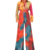 Fashion Andrea Iyamah Vana Shirt-Eros Print