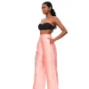 New Andrea Iyamah Vasi Pants-Peach