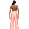 New Andrea Iyamah Vasi Pants-Peach