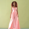 Best Sale Andrea Iyamah Vasi Top-Peach