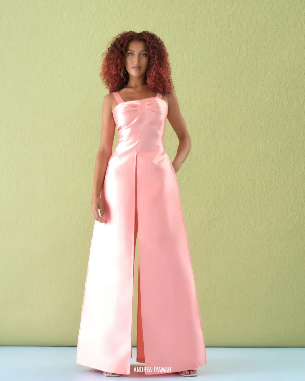 Best Sale Andrea Iyamah Vasi Top-Peach