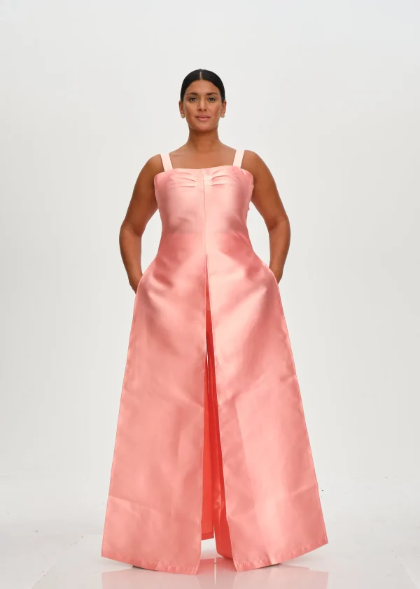 Best Sale Andrea Iyamah Vasi Top-Peach