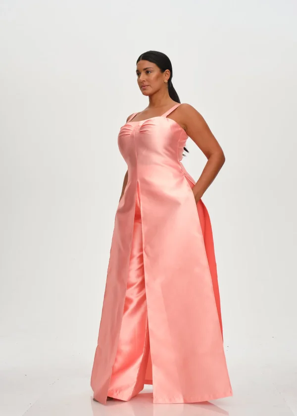 Best Sale Andrea Iyamah Vasi Top-Peach