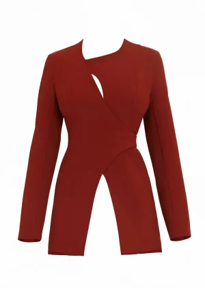 Best Andrea Iyamah Vira Pomegranate Blazer