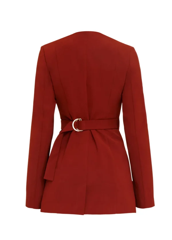 Best Andrea Iyamah Vira Pomegranate Blazer