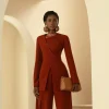 Best Andrea Iyamah Vira Pomegranate Blazer