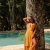 Best Andrea Iyamah Zado Dress-Gold