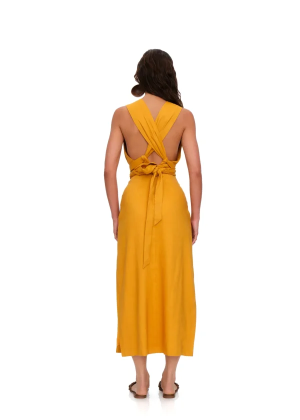 Best Andrea Iyamah Zado Dress-Gold