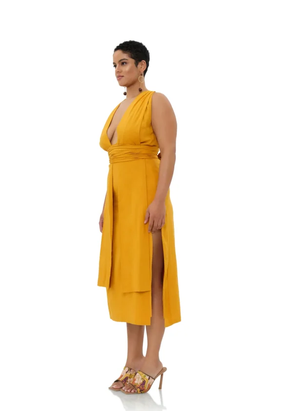 Best Andrea Iyamah Zado Dress-Gold